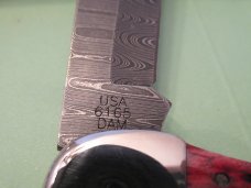 Case XX 2018 Damascus ,Crimson Bone Folding Hunter Pattern # 6165 Dam Case XX 2018 Damascus ,Crimson Bone Folding Hunter Pattern # 6165 Dam