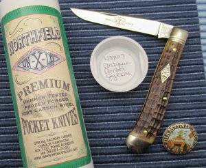 Great Eastern Cutlery Charlie Campagna SFO Northfield Diamond Jack Knife. GEC. ............... (254)
