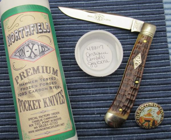 Great Eastern Cutlery Charlie Campagna SFO Northfield Diamond Jack Knife. GEC. ............... (254) Great Eastern Cutlery Charlie Campagna SFO Northfield Diamond Jack Knife. GEC. ............... (254)