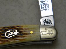 Case XX USA 2002 Zippo/Case International Swap Meet Bone Mini Muskrat Knife in Tin Box Case XX USA 2002 Zippo/Case International Swap Meet Bone Mini Muskrat Knife in Tin Box