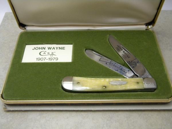 Case XX USA 6 Dot John Wayne "The Duke" 6254 SS Trapper Knife NIB