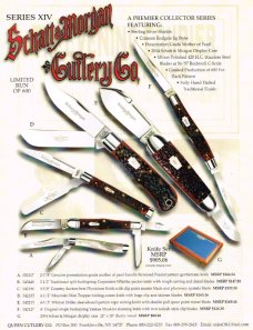 Schatt & Morgan, Keystone Series XIV Premium Mother of  Pearl Reversed Peanut #052117: 2004