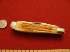 Smoky Mountains Knife Works Trapper II Stag Handles