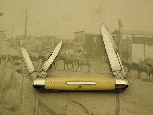 Howard Cutlery Company, circa 1890, Split Back Spring Whittler