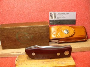 COLT TRI FOLDER 1973 DESIGN BARRY WOODS MD U1050 COLT SHEATH AND BOX