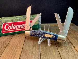 Coleman Seki Japan Blue Bone 4 Blade Congress