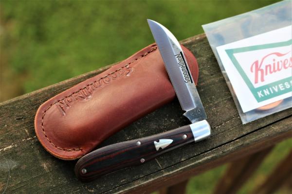 NORTHWOODS OCOEE JACK BLACK & RED LINEN MICARTA GEC MADE