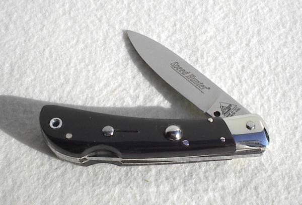 NEW OLD STOCK CLASSIC ITALIAN AKC AUTO SPEED HUNTER GENUINE BRAZILIAN HORN WITH SHEATH