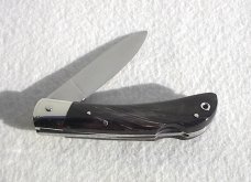 NEW OLD STOCK CLASSIC ITALIAN AKC AUTO SPEED HUNTER GENUINE BRAZILIAN HORN WITH SHEATH
