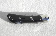NEW OLD STOCK CLASSIC ITALIAN AKC AUTO SPEED HUNTER GENUINE BRAZILIAN HORN WITH SHEATH