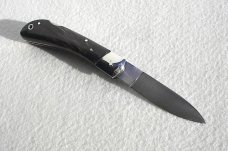 NEW OLD STOCK CLASSIC ITALIAN AKC AUTO SPEED HUNTER GENUINE BRAZILIAN HORN WITH SHEATH
