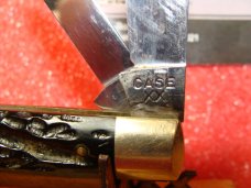 CASE XX 1940-64 JACK KNIFE 6202 1/2 ROUGH BLACK COMPOSITION HANDLES