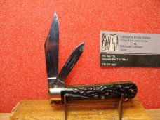CASE XX 1940-64 JACK KNIFE 6202 1/2 ROUGH BLACK COMPOSITION HANDLES