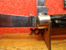 CASE XX 1940-64 JACK KNIFE 6202 1/2 ROUGH BLACK COMPOSITION HANDLES