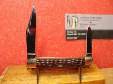 CASE XX 1940-64 MEDIUM HALF STOCKMAN 06244 BROWN JIGGED BONE HANDLES CASE XX 1940-64 MEDIUM HALF STOCKMAN 06244 BROWN JIGGED BONE HANDLES