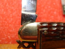 CASE XX 1940-64 MEDIUM HALF STOCKMAN 06244 BROWN JIGGED BONE HANDLES CASE XX 1940-64 MEDIUM HALF STOCKMAN 06244 BROWN JIGGED BONE HANDLES