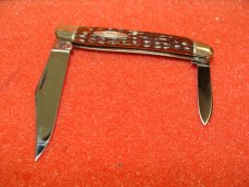 CASE XX 1940-64 MEDIUM HALF STOCKMAN 06244 BROWN JIGGED BONE HANDLES CASE XX 1940-64 MEDIUM HALF STOCKMAN 06244 BROWN JIGGED BONE HANDLES