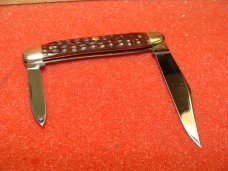 CASE XX 1940-64 MEDIUM HALF STOCKMAN 06244 BROWN JIGGED BONE HANDLES CASE XX 1940-64 MEDIUM HALF STOCKMAN 06244 BROWN JIGGED BONE HANDLES