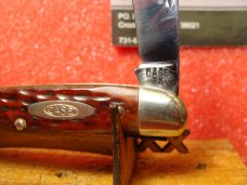 CASE XX 1940-64 HALF WHITTLER 6208 REDISH BROWN JIGGED BONE HANDLES CASE XX 1940-64 HALF WHITTLER 6208 REDISH BROWN JIGGED BONE HANDLES