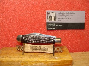 CASE XX 1940-64 JACK KNIFE 6214 1/2 BROWN BONE HANDLES
