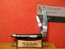 CASE XX 1940-64 MEDIUM JACK 22087 SLICK BLACK COMPOSITION HANDLES CASE XX 1940-64 MEDIUM JACK 22087 SLICK BLACK COMPOSITION HANDLES