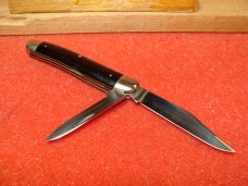 CASE XX 1940-64 MEDIUM JACK 22087 SLICK BLACK COMPOSITION HANDLES CASE XX 1940-64 MEDIUM JACK 22087 SLICK BLACK COMPOSITION HANDLES