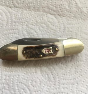KISSING CRAIN STAG HANDLE CANOE