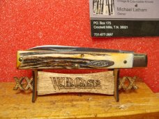 CASE XX 10 DOT USA 1980 DOCTOR KNIFE 5185 SSP STAG HANDLES CASE XX 10 DOT USA 1980 DOCTOR KNIFE 5185 SSP STAG HANDLES