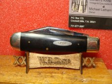 CASE XX USA 4 DOT 1976 HEAVY JACK 2231 SAB SLICK BLACK COMPOSITION HANDLES CASE XX USA 4 DOT 1976 HEAVY JACK 2231 SAB SLICK BLACK COMPOSITION HANDLES
