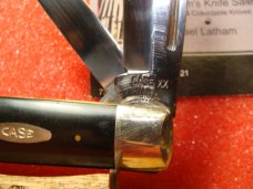 CASE XX USA 4 DOT 1976 HEAVY JACK 2231 SAB SLICK BLACK COMPOSITION HANDLES CASE XX USA 4 DOT 1976 HEAVY JACK 2231 SAB SLICK BLACK COMPOSITION HANDLES