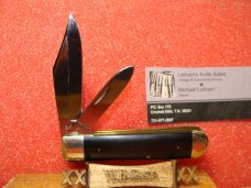 CASE XX USA 4 DOT 1976 HEAVY JACK 2231 SAB SLICK BLACK COMPOSITION HANDLES CASE XX USA 4 DOT 1976 HEAVY JACK 2231 SAB SLICK BLACK COMPOSITION HANDLES