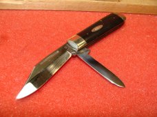 CASE XX USA 4 DOT 1976 HEAVY JACK 2231 SAB SLICK BLACK COMPOSITION HANDLES CASE XX USA 4 DOT 1976 HEAVY JACK 2231 SAB SLICK BLACK COMPOSITION HANDLES