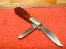 CASE XX USA 10 DOT 1970 BARLOW 62009 1/2 RED BONE HANDLES CASE XX USA 10 DOT 1970 BARLOW 62009 1/2 RED BONE HANDLES