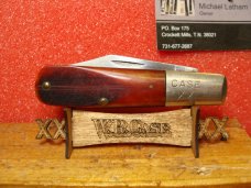 CASE XX USA 10 DOT 1970 BARLOW 62009 1/2 RED BONE HANDLES CASE XX USA 10 DOT 1970 BARLOW 62009 1/2 RED BONE HANDLES