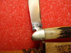 CASE XX USA 2 DOT 1978 PEANUT 5120R SS STAG HANDLES, SINGLE BLADE WITH BAIL. CASE XX USA 2 DOT 1978 PEANUT 5120R SS STAG HANDLES, SINGLE BLADE WITH BAIL.