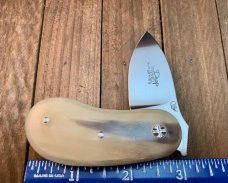 Viper Drop Point Gentlemen’s Knife From A.G. Russell, In Buffalo Horn Viper Drop Point Gentlemen’s Knife From A.G. Russell, In Buffalo Horn