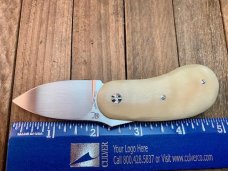 Viper Drop Point Gentlemen’s Knife From A.G. Russell, In Buffalo Horn Viper Drop Point Gentlemen’s Knife From A.G. Russell, In Buffalo Horn