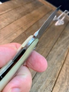Viper Drop Point Gentlemen’s Knife From A.G. Russell, In Buffalo Horn Viper Drop Point Gentlemen’s Knife From A.G. Russell, In Buffalo Horn