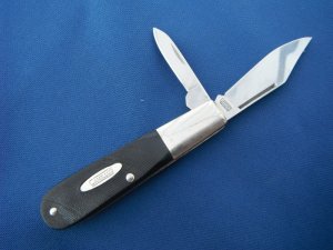 Camillus Sawcut Scales 2 Blade Barlow Pocket Knife Made in the USA!!!