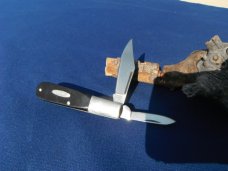 Camillus Sawcut Scales 2 Blade Barlow Pocket Knife Made in the USA!!!