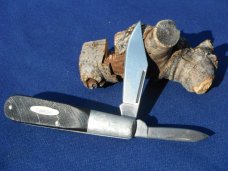 Camillus Sawcut Scales 2 Blade Barlow Pocket Knife Made in the USA!!!