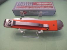 Case XX 2019 KickStart Orange Handles Trapperlock Pattern # 4154 AC SS Case XX 2019 KickStart Orange Handles Trapperlock Pattern # 4154 AC SS