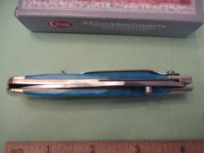 Case XX 2019 KickStart Assit Opening Caribbean Blue TrapperLock Pattern # 6154AC SS