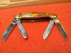 COLONEL COON TENN KNIFE WORKS 1986 GOLDEN CIRCLE CLUB JACKSON TN. 4 BL STOCKMAN STAG HANDLES COLONEL COON TENN KNIFE WORKS 1986 GOLDEN CIRCLE CLUB JACKSON TN. 4 BL STOCKMAN STAG HANDLES