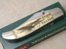 Case XX USA 2003 W.R. Case & Sons Cutlery Bone 61265L Linerlock Folding Hunter Knife NIB Case XX USA 2003 W.R. Case & Sons Cutlery Bone 61265L Linerlock Folding Hunter Knife NIB
