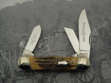 Schatt & Morgan, Keystone Series XV Sambar Stag Rail Splitter #033163: 2005, Schatt & Morgan, Keystone Series XV Sambar Stag Rail Splitter #033163: 2005,