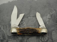 Schatt & Morgan, Keystone Series XV Sambar Stag Rail Splitter #033163: 2005, Schatt & Morgan, Keystone Series XV Sambar Stag Rail Splitter #033163: 2005,