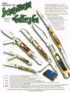 Schatt & Morgan, Keystone Series XV Sambar Stag Rail Splitter #033163: 2005, Schatt & Morgan, Keystone Series XV Sambar Stag Rail Splitter #033163: 2005,