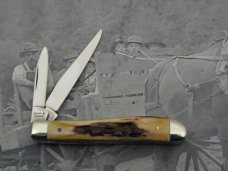 Schatt & Morgan, Keystone Series XV Sambar Stag Reversed Peanut #032117: 2005, Schatt & Morgan, Keystone Series XV Sambar Stag Reversed Peanut #032117: 2005,