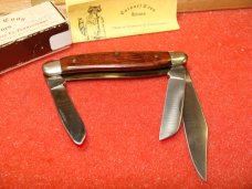 COLONEL COON TENN KNIFE WORKS 1982-84 STOCKMAN SMOOTH WOOD HANDLES COLONEL COON TENN KNIFE WORKS 1982-84 STOCKMAN SMOOTH WOOD HANDLES
